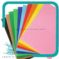 1 PCS A4 E'Flute KERTAS KOTAK BERGELUGUR / KERTAS KERAS UNTUK SENI / KERTAS PROJEK SEKOLAH