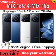 Xiaomi MIX Fold 4 & MIX Flip Folding Phones Snapdragon 8 Gen3 120Hz 67W Fast Charge Dual SIM phone
