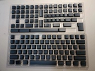 143 Keys BOB Minimalist Black Japanese Keycaps Cherry Profile Dye Sub PBT Mechanical Keyboard AULA F