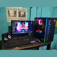 Komputer PC Gaming/Sekolah/Kerja Lengkap 1 Set (siap pakai)