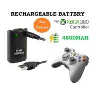 Xbox 360 Rechargeable Battery 4800mAh for Xbox 360 Controller