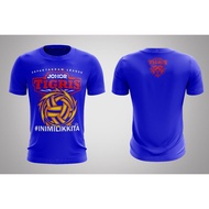 Stl Johor Tigris Sepak Takraw League Microfiber Tshirt Jersey