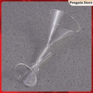 Borosilicate Glass Funnel Chemistry Feeding Solid Triangle Water Bottles Stainless hainesi