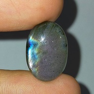 พลอย ลาบราโดไรท์ ธรรมชาติ แท้ หินพ่อมด ( Natural Labradorite ) หนัก 13.85 กะรัต