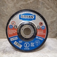 Titan grinding disc stone depressed center wheel 5 inches