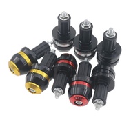 1 Pair CNC Aluminium Handle Bar Plug Motorcycle Universal Bar End Weight Balancer For Yamaha LC135 Y