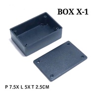 Box X1 PVC Hitam 7.5 x 5 x 2.5 For Mini Ampli