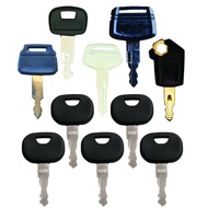 10x Excavator Key for Caterpillar Hitachi Kobelco Komatsu Kubota 14603 Key
