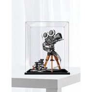 華特·迪士尼攝影機亞克力展示盒適用樂高43230防塵盒手辦收納盒