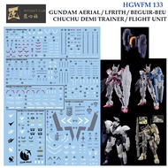 [Artisan's Club] HGWFM133 HG 1/144 GUNDAM AERIAL / LFRITH / BEGUIR-BEU / CHUCHU DEMI TRANER /MIRASOU