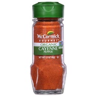 🍃 Mccormick Organic Cayenne Red Pepper 42g. 🍂 แม็คคอร์มิคออร์แกนิคพริกแดงบดละเอียด 42กรัม