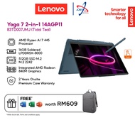 LENOVO YOGA 7 2-IN-1 14AGP11 83TD007JMJ 14" OLED TOUCH LAPTOP ( AI-7-445 16GD5X 512GB /  W11H OFFICE
