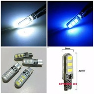 MATA T10 jelly cents (2pcs) 6 Flash eyes, 6 sided t10 turn signal bulbs, 6 eye T10 led turn signals,