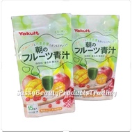 YAKULT Fruit-Based Green BARLEY Juice [Nutritious Health Drink] 15 Sticks