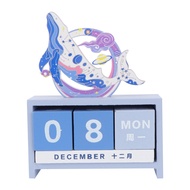 Date Calendar Blocks Wooden Desktop Calendar Perpetual Date Calendar Calendar Blocks for Desk Calendar Block Decorative Desk Calendar,