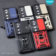 Vivo V40 5G Vivo V40 Pro 5G Case Softcase slide Armor Case Robot + Slide Camera CaseVivo V40 5G Vivo