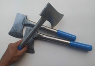 kapak cacah tulang daging/kayu kapak gagang pipa besi