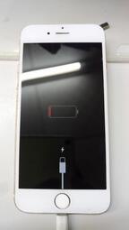 充電有畫面 無法開機 IPHONE6  A1586  電池膨脹 外觀如圖 零件機