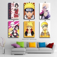 NEWEST BORUTO ANIME WOODEN POSTER 20X30 / BORUTO KAWAKI WALL POSTER / WALL DECORATION ROOM WALL DECO