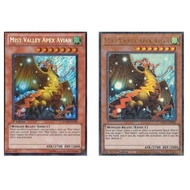 English Yugioh Card Mist Valley Apex Avian - HA02-EN049 SE / Mist Valley Apex Avian - HAC1-EN062 UR(