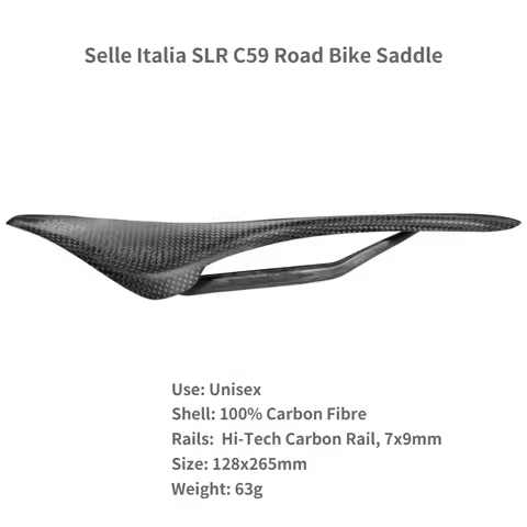 Selle Italia SLR C59 Road Bike Saddle Full Carbon Saddle