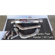 APIDO PIPE V4 RAIDER150 CARB