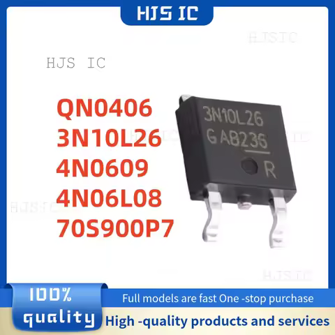 10pcs NEW QN0406 IPD80N04S3-06 3N10L26 IPD35N10S3L-26 4N0609 IPD50N06S4-09 IPD50N06S4L-08 4N06L08 70