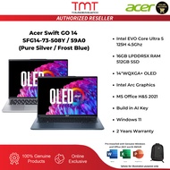 Acer Swift GO 14 SFG14-73-508Y/59A0 AI Laptop | Intel EVO Core Ultra 5-125H | 16GB RAM | 512GB SSD |