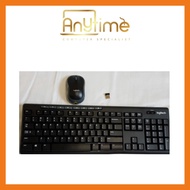 Logitech MK270R Wireless Mouse + Keyboard Combo (used)