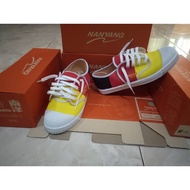 ORIGINAL NANYANG SHOES CUSTOM COLOUR KASUT NANYANG KASUT SEPAK TAKRAW RED YELLOW BLACK