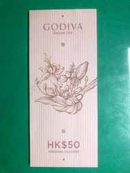 Godiva $50 禮券