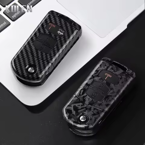 ABS Carbon Fiber Style Car Key Case Cover For Mazda 2 3 5 6 8 CX7 CX-7 CX5 CX-5 CX9 CX-9 MX5 MX-5 M6