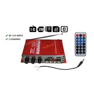 Car Amplifier with Bluetooth/USB/SD/FM 12V Bosca C-401L Stereo Amplifier