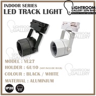 TRACK LIGHT LED GU10 HOLDER YE27 RD / TRACK LIGHT FITTING / SURFACE TRACK LIGHT LED GU10 HOLDER YE27