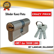 Grosir Silinder Kunci Pintu Kecil Aluminium / Kunci Pintu Silinder / K