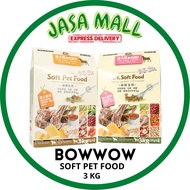 [Ready Stock] Bowwow Soft Pet Food Adult Dog Food - 3KG