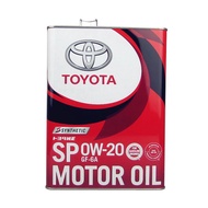 ✈️# bargain price#✈️（Motorcycle oil）Japanese Original Toyota Original Full Synthetic Engine Oil SP/GF-6 0w-20 Iron Can4L