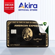 AKIRA BRANDING | World's most powerful bank card Skin American Express - ATM card sticker