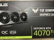 ASUS TUF GAMING RTX 4070 Ti OC 顯示卡