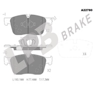 LPB Brake Pad FRonT NA22780Jaguar F-Pace XE761 3.0 15'-,XF X260 2.0/3.0 13'- Jaguar XE 760 2.0/3.0 1