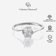 Nhẫn kim cương Moissanite 08 Carat Caterina Diamond FOREVER Classic Jane Eyre Proposal Diamond Ring 
