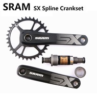 SRAM SX Eagle Crankset 1X12 Speed MTB Spline Crank 170Mm 34T Crankset ด้านล่างสำหรับจักรยานเสือภูเขา
