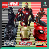 CAMINO - Marvel Avengers 復仇者聯盟 正版授權 鋼鐵奇俠 Ironman Mark XLVI (Mark 46) 頭盔 1:8 立體聲藍牙無線喇叭 可串聯立體音效 桌上喇叭 迷