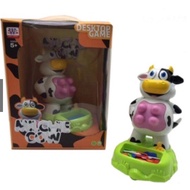 Milchie Cow Desktop Game, Beware of the dog New version, Cute water spray Cow toy