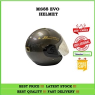 TOPI KELEDAR MS88 EVO HELMET DARK GREY
