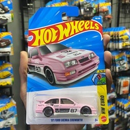 HW Hot Wheels 87 Ford Sierra Cosworth Pink - Euro Lot F 2026HW