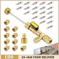 1 set of Air Conditioner Valve Core Remover Service Tools Ac Valve Remover Backflow Valve Valve Core