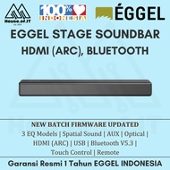 terbaru !!! eggel stage soundbar hdmi arc soundbar bluetooth eggel