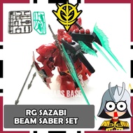 HG RG SAZABI BEAM SABER WEAPON SET