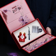 Mai CI New Arrival Iran Saffron Gift Packing Box 5G 10G Ceramic Pot Saffron Gift Box Box